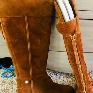 Franco Sarto Suede High Boots